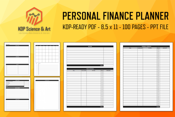 Download Personal Finance Planner with Keywords - Finance plan Collection