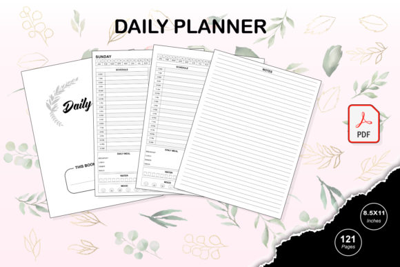 Download KDP Interior Daily Planner - Premium Resources