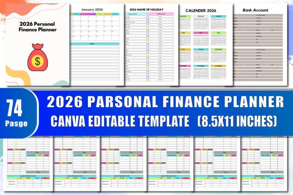 Download 2026 Personal Finance Planner - Finance plan Collection