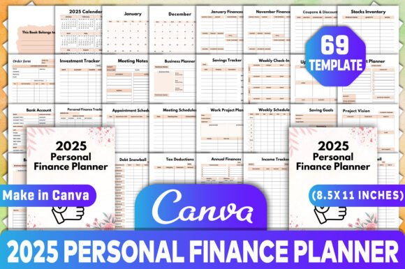 Download 2025 Personal Finance Planner - Finance plan Collection