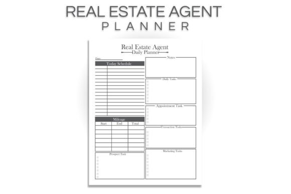Download Real Estate Agent Daily Planner - Premium Resources