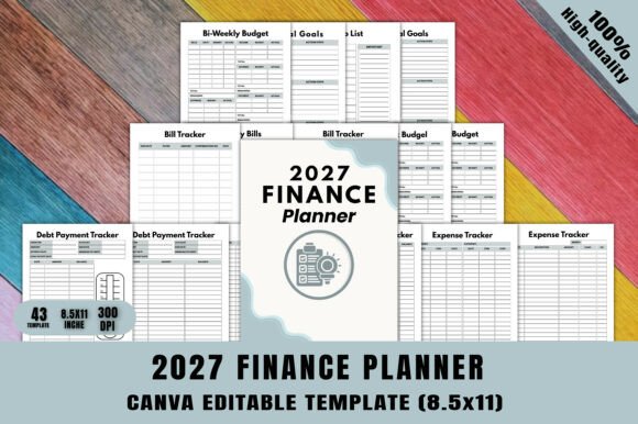 Download 2027 Finance Planner - Finance plan Collection