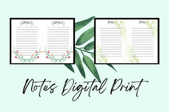 Download Cutes Printable Notepad Digital Download - Printable notepad Collection