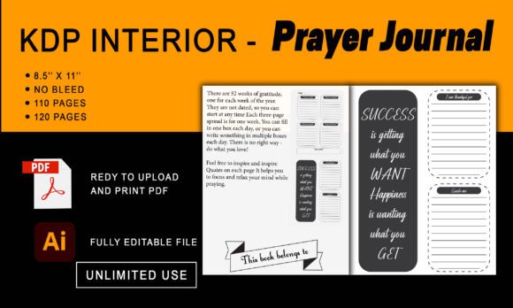 Download Prayer Journal - KDP Interior - Premium Bundle
