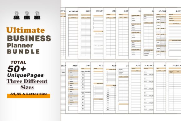 Download Finance Planner Bundle - Finance plan Collection
